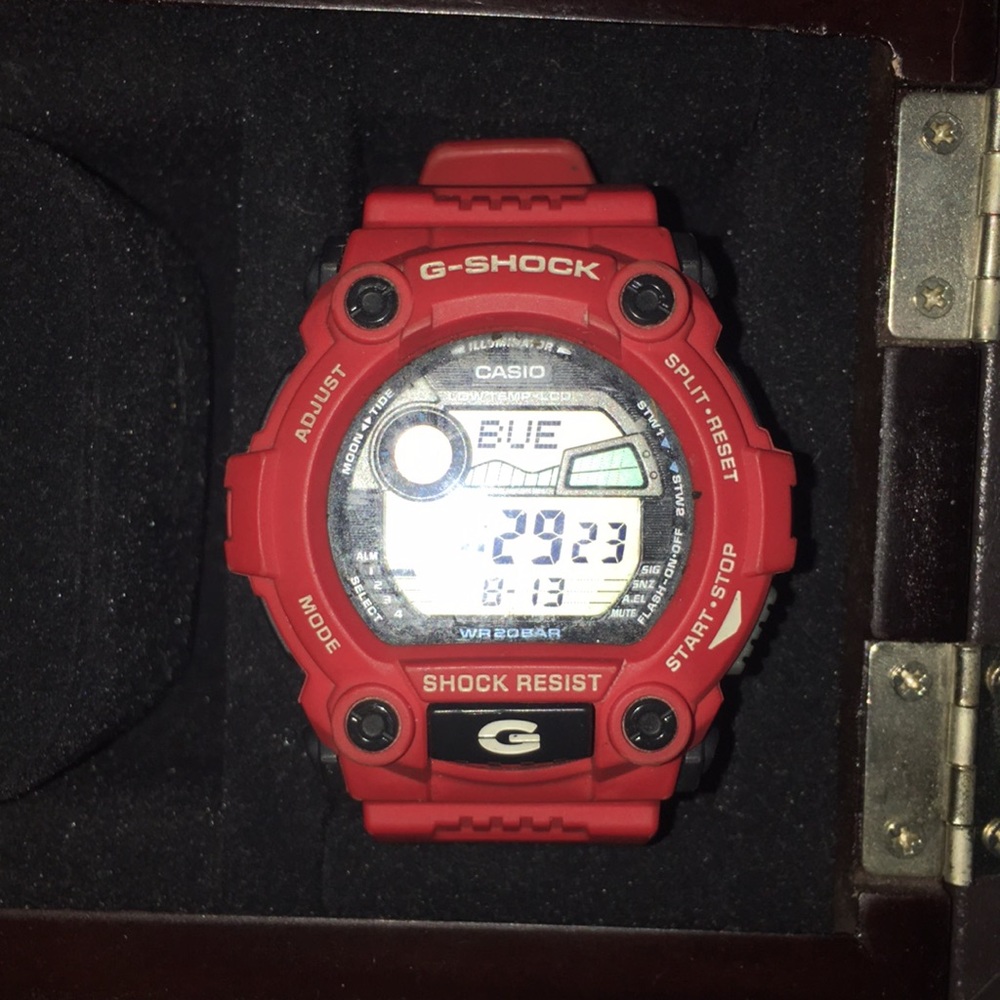 Red G-SHOCK